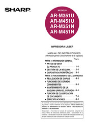 Sharp AR-M451N Manual De Instrucciones