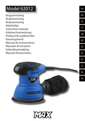 Max 62012 Manual De Instrucciones