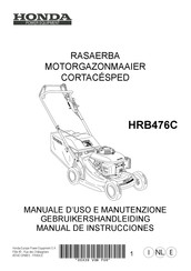 Honda HRB476C Manual De Instrucciones