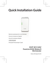 D-Link DHP-W310AV Guía De Instalación Rápida