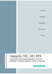 Siemens Aquaris 501 BTE Manual Del Operador
