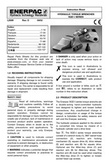 Enerpac SQD-50-I Manual De Uso