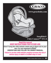 Graco SnugRide Click Connect 35 LX Manual Del Usuario