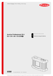 Fronius Acctiva Professional 35 A Manual De Instrucciones