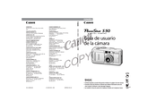 Canon PowerShot S50 Guia Del Usuario