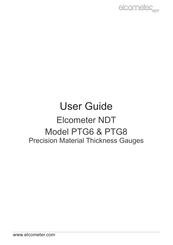 Elcometer NDT PTG8 Guia Del Usuario