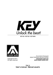 Master audio KEY18WA Manual Usuario