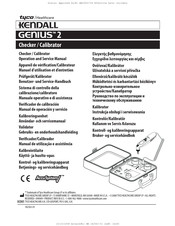 Tyco KENDALL GENIUS 2 Manual De Operación Y Servicio