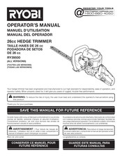 Ryobi RY39500 Manual Del Operador