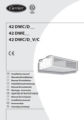 Carrier 42 DWC/D Serie Manual De Instalación