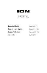 ION SPORT XL Guia De Inicio Rapido