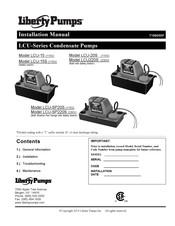 Liberty Pumps LCU-SP20S Manual De Instalación