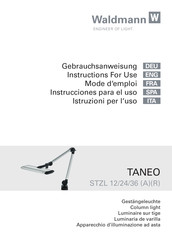 Waldman TANEO STLZ 36 AR Instrucciones Para El Uso