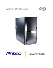 Antec Sonata Proto Manuel Del Usuario