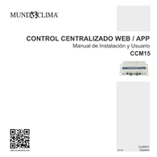 mundoclima CCM15 Manual De Instalación Y Usuario