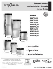 Alto-Shaam 300-TH/III Manual De Instalación, Operación Y Mantenimiento