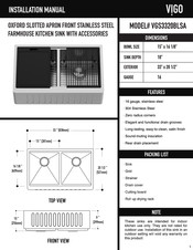 vigo VGS3320BLSA Manual Del Usuario