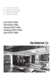 De Dietrich DTE1148X Manual De Utilización