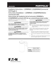 Eaton Portfolio LSRWM6B Instrucciones De Instalación