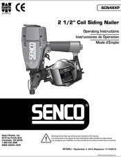 Senco SCN49XP Instrucciones De Operación