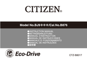 Citizen Eco-Drive BJ9 Serie Manual De Instrucciones