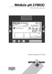 Mettler Toledo 2700X Manual De Usuario