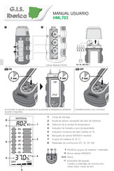 GIS IBERICA HML703 Manual Usuario