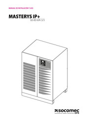 socomec MASTERYS IP+ Manual De Instalacion Y Uso