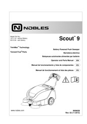 Nobles Scout 9 Manual De Funcionamiento Y Lista De Componentes