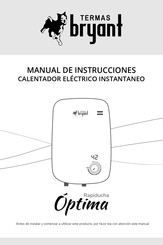 Bryant Optima Manual De Instrucciones