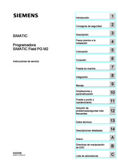 Siemens SIMATIC Field PG M2 Instrucciones De Servicio