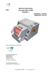 Tyco Electronics RBK-ILS MK3 Manual De Instrucciones