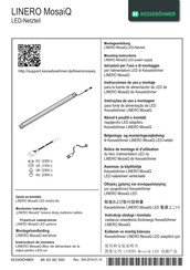 Kesseböhmer LINERO MosaiQ Instrucciones De Uso Y Montaje