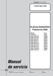 Indesit KRO 642 TO B Manual De Servicio