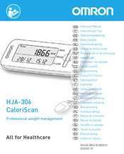 Omron CaloriScan HJA-306 Manual De Instrucciones