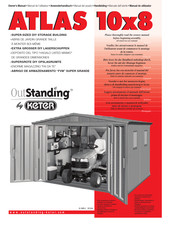 Keter OutStanding ATLAS 10x8 Manual Del Usuario