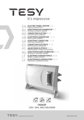 TESY CN202ZF Instrucciones De Uso Y Mantenimiento