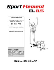 SPORT ELEMENT EL 8.5 Manual Del Usuario