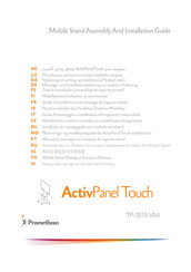 promethean ActivPanel Touch TP-1873-V04 Guia De Instalacion