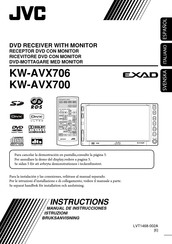 JVC EXAD KW-AVX700 Manual De Instrucciones