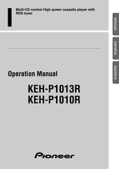 Pioneer KEH-P1013R Manual Del Usuario