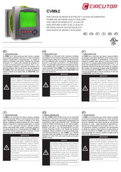 Circutor CVMk2 Manual Del Usuario