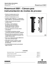 Emerson Rosemount 9901 Hoja De Datos Del Producto