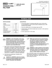 Uline H-4897 Manual Del Usuario