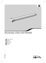SOMFY HOME MOTION Sonesse Ultra 50 RS485 Manual