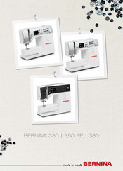 Bernina 330 Manual Del Usuario