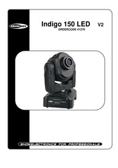 SHOWTEC Indigo 150 led Manual De Usuario