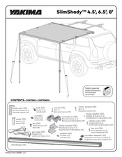 Yakima SlimShady 4.5 Manual De Instrucciones