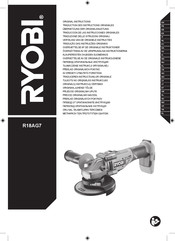 Ryobi R18AG7 Traducción De Las Instrucciones Originales