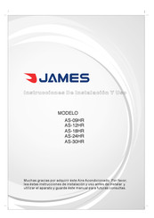 James AS-09HR Instrucciones De Instalacion Y Uso